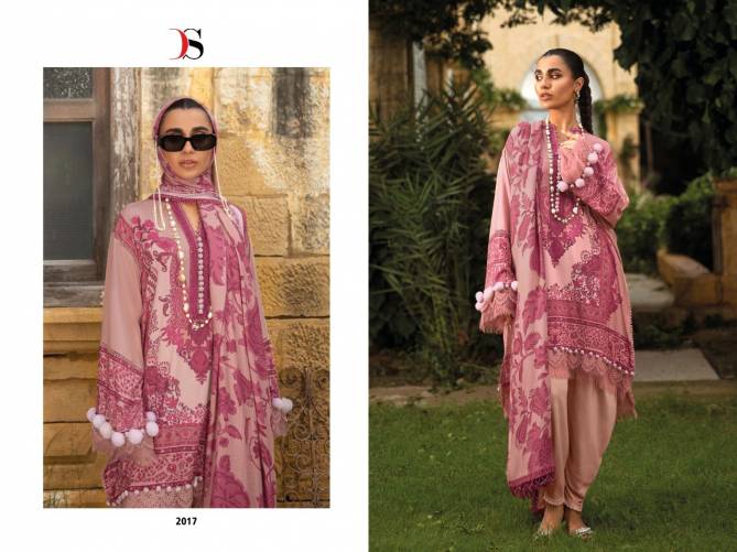 Deepsy Sana Sufinaz Muzlin 23 Ethnic Wear Embroidered Wholesale Pakistani Suit